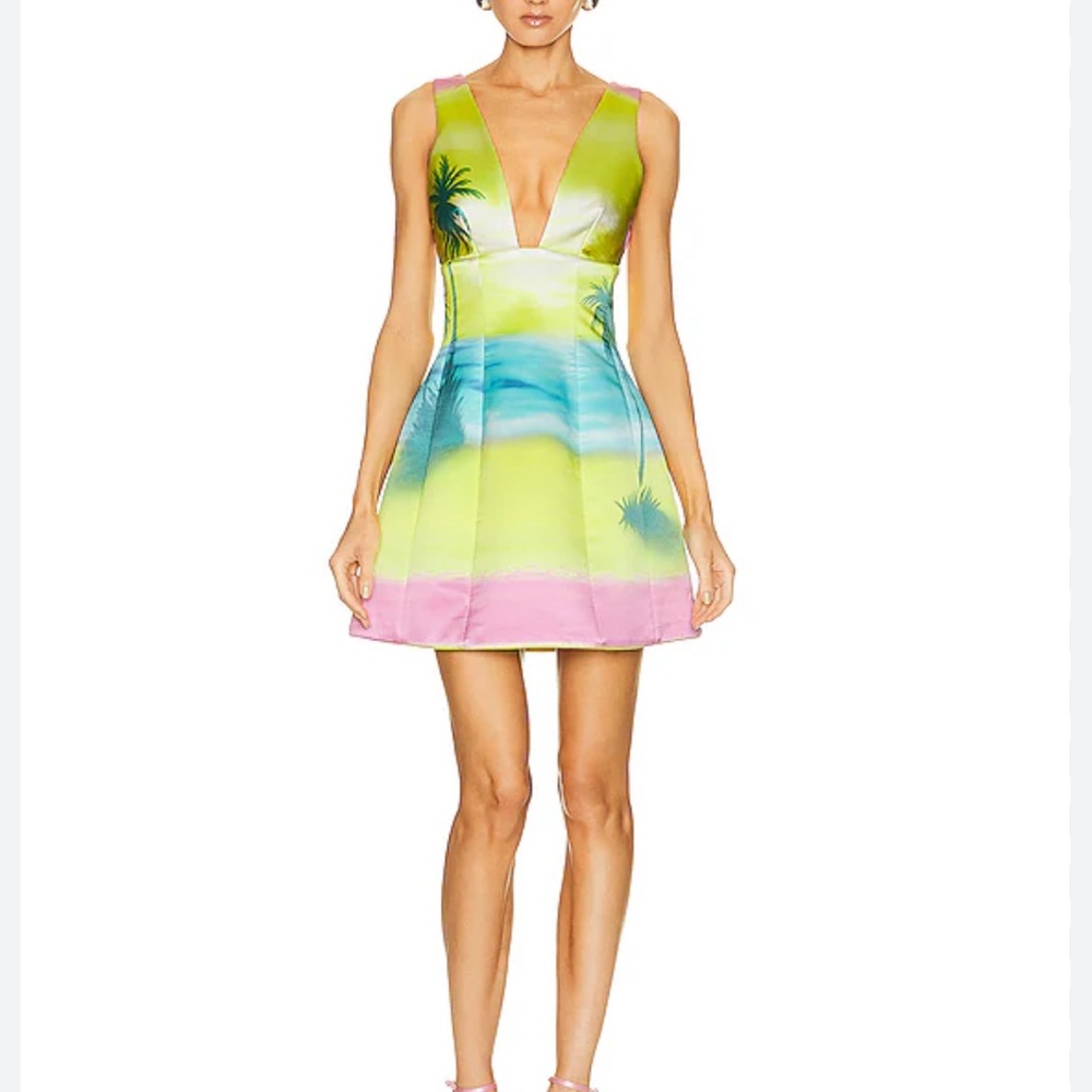 BRANDON MAXWELL MINI BUBBLE DRESS